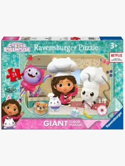 Ravensburger Spil & Puslespil-Gabby's Dollhouse Mega Gulvpuslespil 24 Brikker
