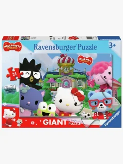 Ravensburger Spil & Puslespil-Hello Kitty Giant Floor Puslespil 24 Brikker