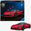Ravensburger Spil & Puslespil-Iconics 3D-puslespil Ferrari SF 90 Stradale 163 Brikker