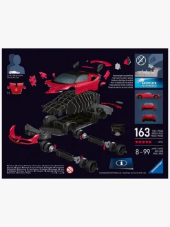 Ravensburger Spil & Puslespil-Iconics 3D-puslespil Ferrari SF 90 Stradale 163 Brikker