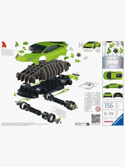 Ravensburger Spil & Puslespil-Lamborghini Huracán EVO-Verde 3D-puslespil 156 Brikker