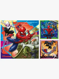Legetøj Til Børn På 0-10 År|Spil & Puslespil|Ravensburger Marvel Spider-Man Puslespil 3x49 Brikker