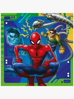 Legetøj Til Børn På 0-10 År|Spil & Puslespil|Ravensburger Marvel Spider-Man Puslespil 3x49 Brikker