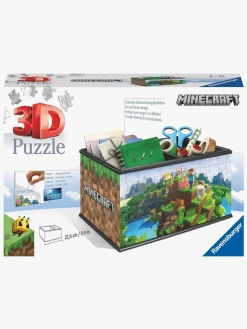 Spil & Puslespil|Ravensburger Minecraft 3D-puslespil Skattekiste 108 Brikker