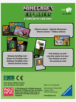 Spil & Puslespil|Ravensburger Minecraft Explorers Kortspil