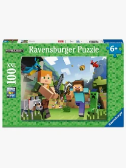 Spil & Puslespil|Ravensburger Minecraft Puslespil 100 Brikker