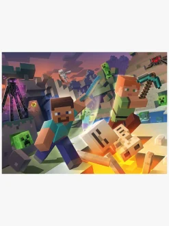 Spil & Puslespil|Ravensburger Minecraft XXL Puslespil 100 Brikker