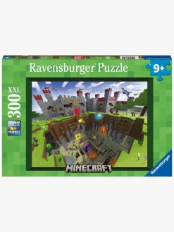 Spil & Puslespil|Ravensburger Minecraft XXL Puslespil 300 Brikker