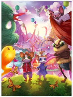 Spil & Puslespil|Ravensburger Musse & Helium XXL Puslespil 200 Brikker