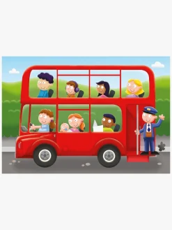 Ravensburger Spil & Puslespil-My First Puzzles Travel far Puslespil 4-i-1