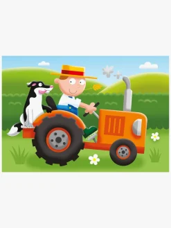 Ravensburger Spil & Puslespil-My First Puzzles Travel far Puslespil 4-i-1