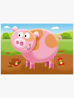 Ravensburger Spil & Puslespil-My First Puzzles On the Farm Puslespil 4-i-1