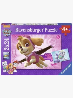 Spil & Puslespil|Ravensburger Paw Patrol Puslespil Skye & Everest 2x24 Brikker