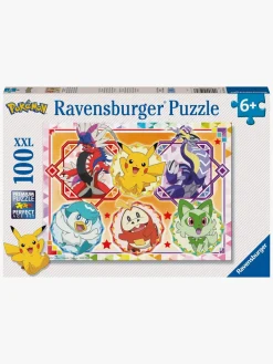Spil & Puslespil|Ravensburger Pokémon XXL Puslespil 100 Brikker