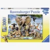 Ravensburger Spil & Puslespil-Puslespil Afrikanske Venner 300 Brikker