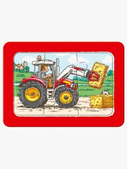 Ravensburger Spil & Puslespil-Puslespil Arbejdskøretøjer 3x6 Brikker