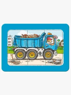 Ravensburger Spil & Puslespil-Puslespil Arbejdskøretøjer 3x6 Brikker