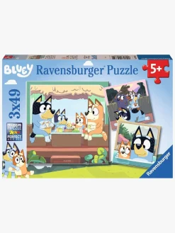 Ravensburger Spil & Puslespil-Puslespil Bluey 3x49 Brikker