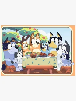 Spil & Puslespil|Ravensburger Puslespil Bluey 2x24 Brikker