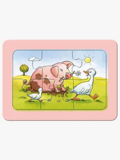 Ravensburger Spil & Puslespil-Puslespil Dyrevenner 3x6 Brikker