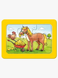 Ravensburger Spil & Puslespil-Puslespil Dyrevenner 3x6 Brikker