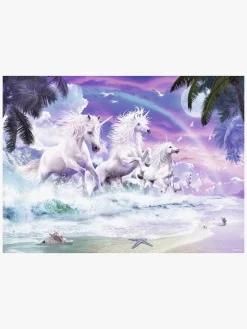 Spil & Puslespil|Ravensburger Puslespil Enhjørninger På Strand 150 Brikker