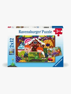 Ravensburger Spil & Puslespil-Puslespil Eventyr 2x12 Brikker