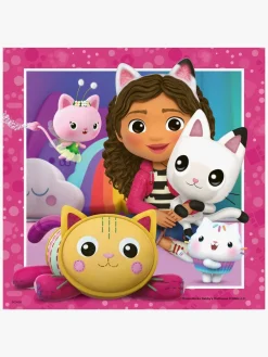 Spil & Puslespil|Ravensburger Puslespil Gabby's Dollhouse 3 x 49 Brikker