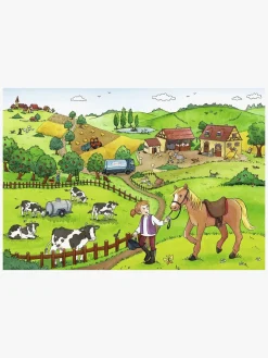 Ravensburger Spil & Puslespil-Puslespil Gårdsarbejde 2x12 Brikker