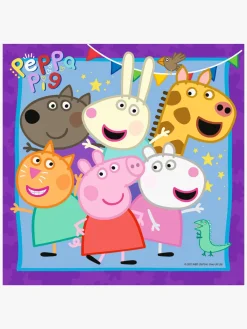 Ravensburger Spil & Puslespil-Puslespil, Gurli Gris 3x49 Brikker