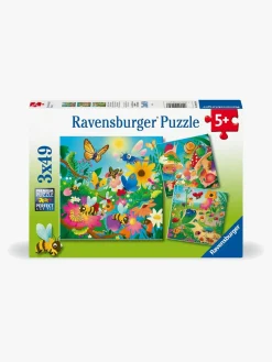 Spil & Puslespil|Ravensburger Puslespil Insekter 3x49 Brikker
