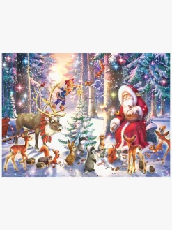 Spil & Puslespil|Ravensburger Puslespil Jul i Skoven, 100 Brikker