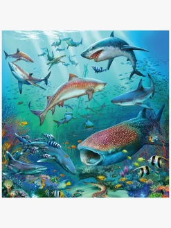 Ravensburger Spil & Puslespil-Puslespil Liv i Havet 3x49 Brikker