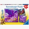 Spil & Puslespil|Ravensburger Puslespil Mythical Majesty 3x49 Brikker
