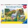 Ravensburger Spil & Puslespil-Puslespil Oldtidsherskere 3x49 Brikker