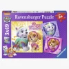 Ravensburger Spil & Puslespil-Puslespil Paw Patrol Glamourous Girls 3x49 Brikker