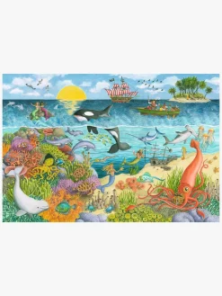 Spil & Puslespil|Ravensburger Puslespil Pirates and Mermaids 2x24 Brikker