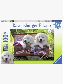 Spil & Puslespil|Ravensburger Puslespil Rejsende Hundehvalpe 100 Brikker
