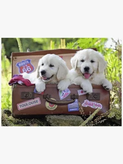 Spil & Puslespil|Ravensburger Puslespil Rejsende Hundehvalpe 100 Brikker