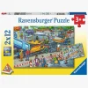 Spil & Puslespil|Ravensburger Puslespil Road Construction Site 2x12 Brikker