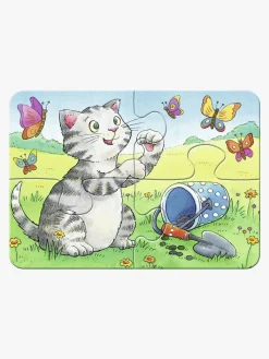 Spil & Puslespil|Ravensburger Puslespil Søde Dyr 2, 4, 6 & 8 Brikker