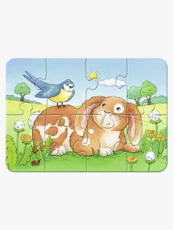 Spil & Puslespil|Ravensburger Puslespil Søde Dyr 2, 4, 6 & 8 Brikker