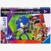 Spil & Puslespil|Ravensburger Puslespil Sonic Prime 3x49 Brikker