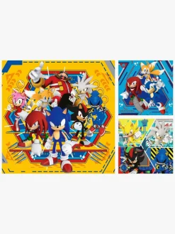 Spil & Puslespil|Ravensburger Puslespil Sonic Core 3x49 Brikker