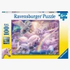 Spil & Puslespil|Ravensburger Puslespil Unicorn Pagasai, 100 Brikker