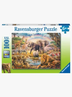 Ravensburger Spil & Puslespil-Puslespil Wildlife 100 Brikker