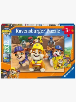 Spil & Puslespil|Ravensburger Rubble & Crew Puslespil 2x12 Brikker