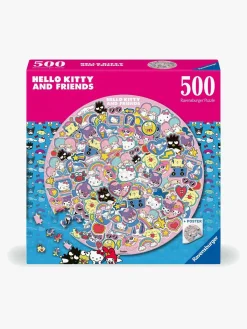 Spil & Puslespil|Ravensburger Rundt Hello Kitty Puslespil 500 Brikker