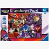 Spil & Puslespil|Ravensburger Sonic Prime Puslespil 100 Brikker