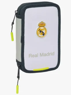 RealMadrid Kreativt Legetøj-Real Madrid Dobbelt Penalhus, Equip 25/26